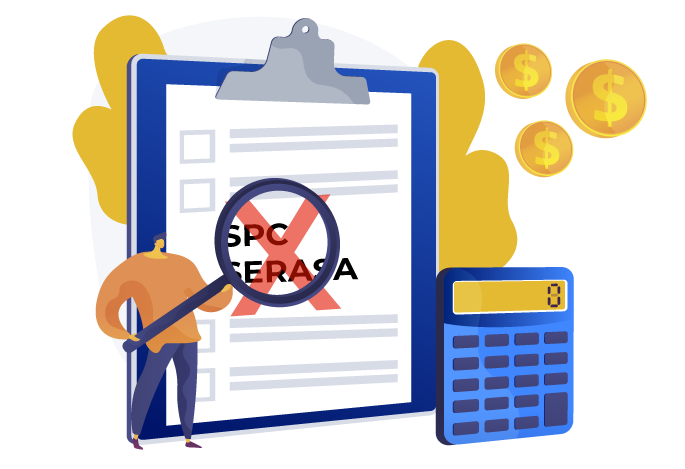 Sem consulta ao SPC e Serasa